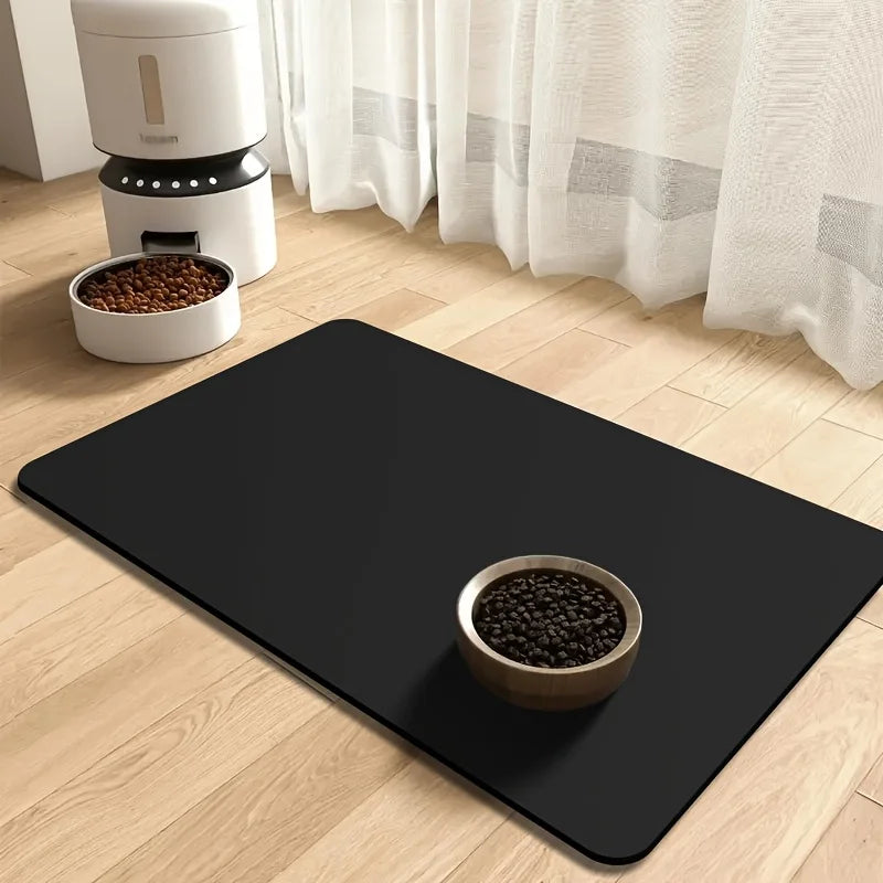 Solid Color Pet Feeding Mat Cat and Dog Special Placemat